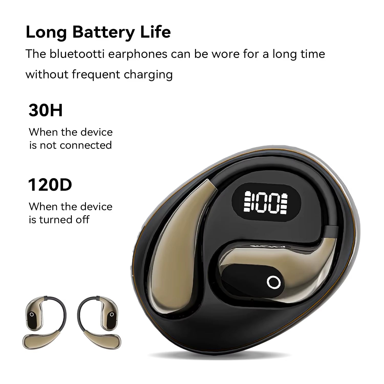 Ai Translators Earphone 144 Languages Wireless Bluetooth 5.4 Smart Voice Real Time Translator Headphones for Travel Business