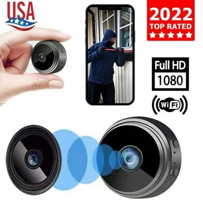 Mini Camara Oculta Espia De Seguridad Wifi 1080P Inalambrica Con Audio Y Video