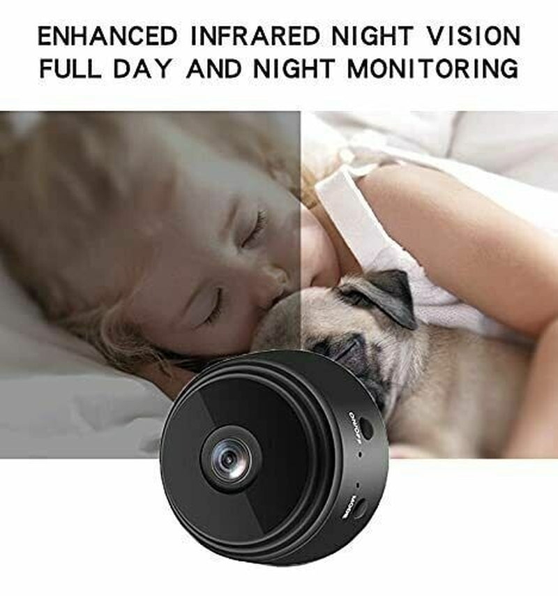 Mini Camara Oculta Espia De Seguridad Wifi 1080P Inalambrica Con Audio Y Video