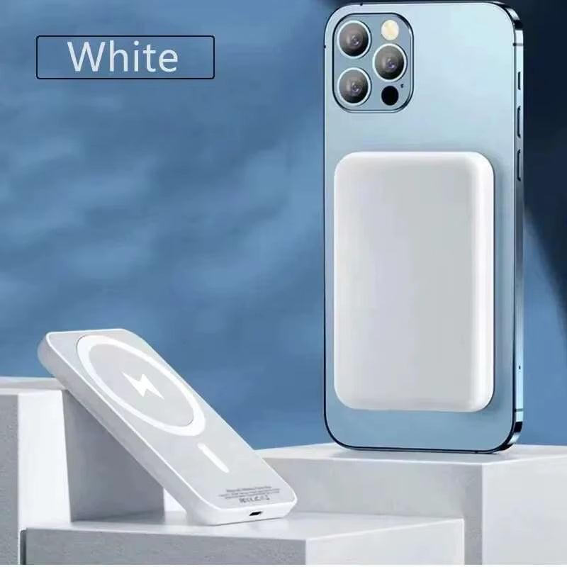 For Magsafe Power Bank 10000Mah Portable Auxiliary Spare External Magnetic Battery Pack Wireless Charger for Iphone 13 14 15 16