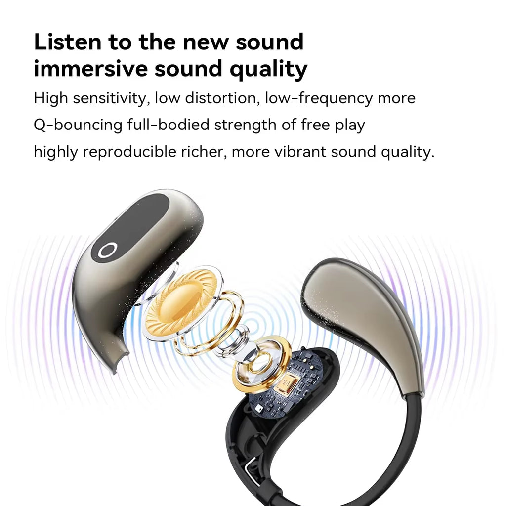 Ai Translators Earphone 144 Languages Wireless Bluetooth 5.4 Smart Voice Real Time Translator Headphones for Travel Business