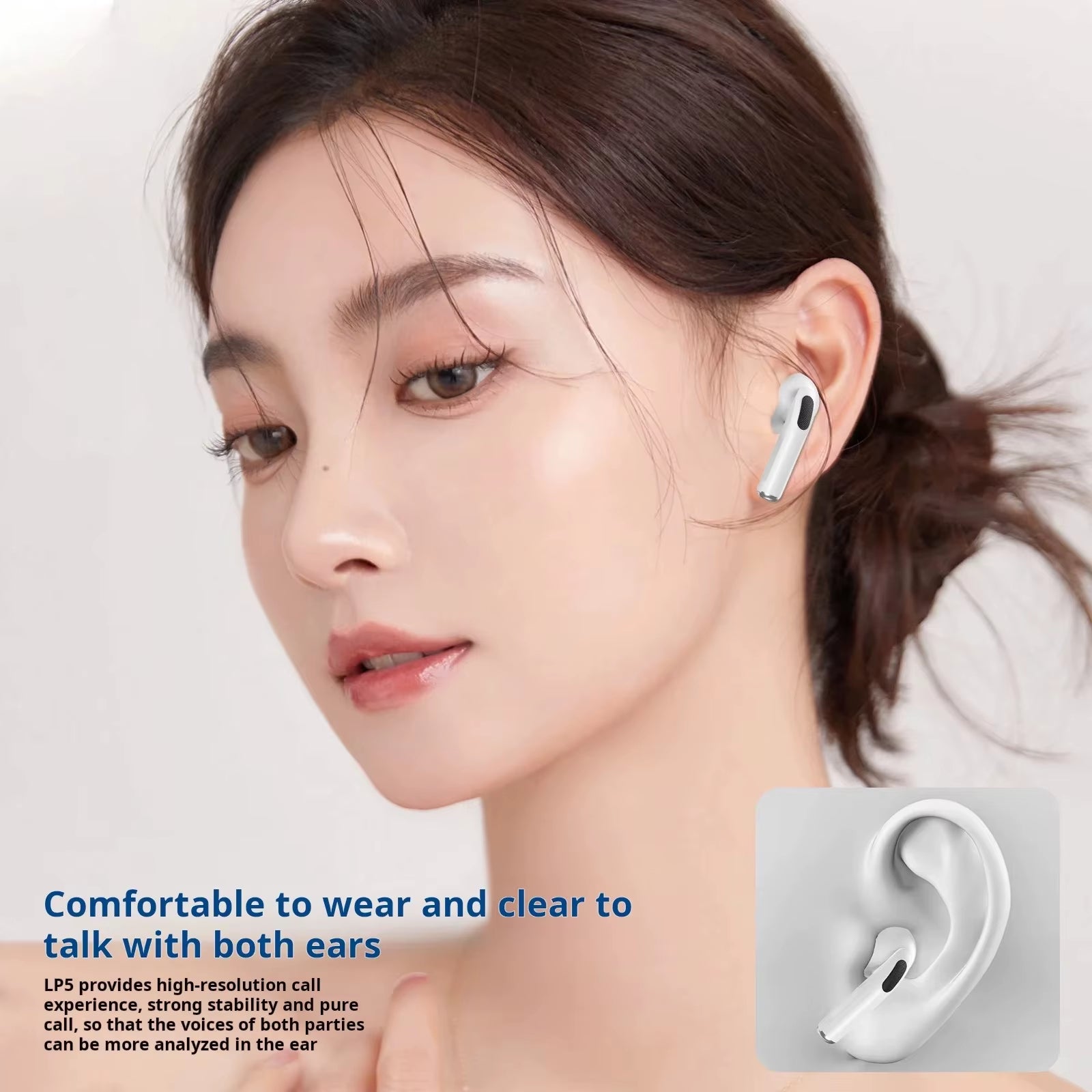 2025 New Air Pro True Wireless Bluetooth Earphones Headphones Hifi Sound Low Latency Noise Reduction Earbuds for Iphone Android