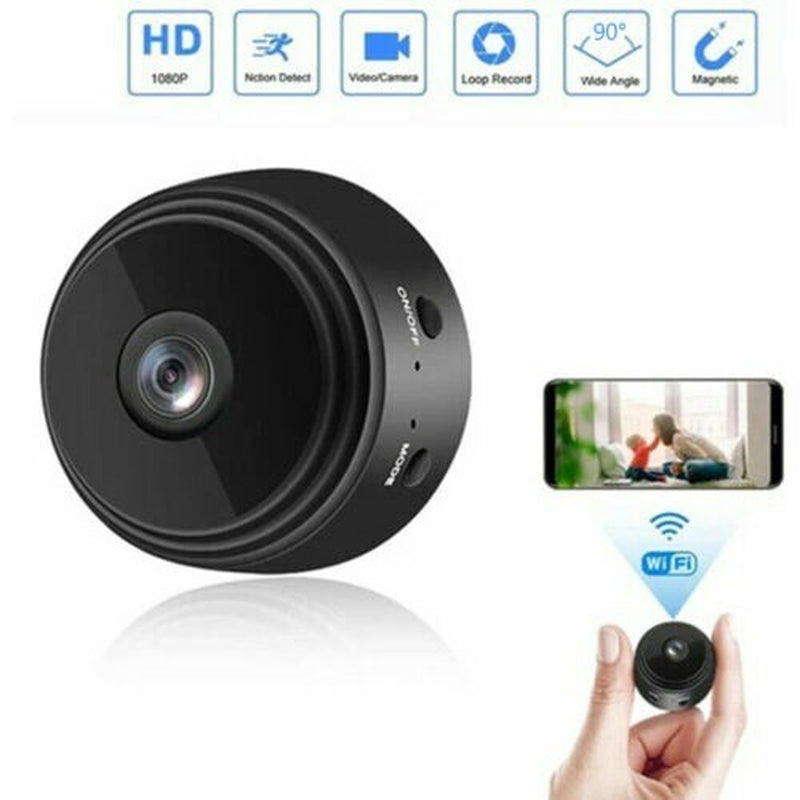 Mini Camara Oculta Espia De Seguridad Wifi 1080P Inalambrica Con Audio Y Video